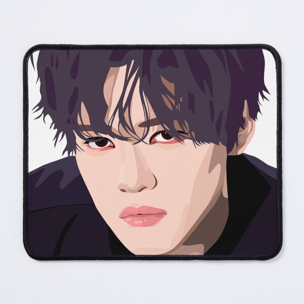Item preview, Chenle WayV in a stunning digital art vector portrait designed and sold by Aome22.
