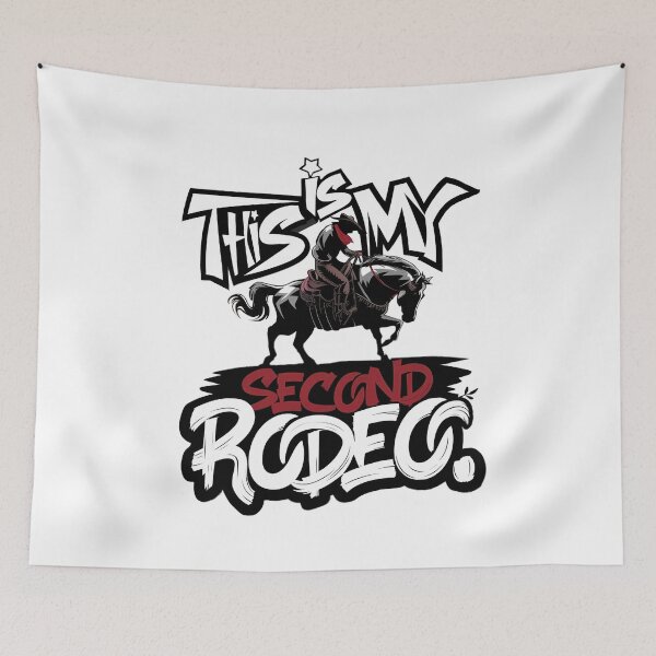 Item preview, Classic Cowboy Vibes - This Is My Second Rodeo designed and sold by Soulprint Art.