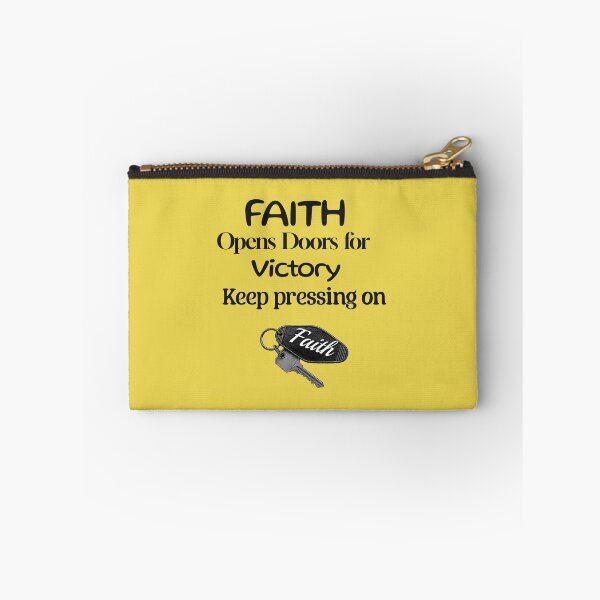 Item preview, La fe abre las puertas a la victoria: ¡sigue adelante! | Fe y reflexión designed and sold by HopeFilled Ink.