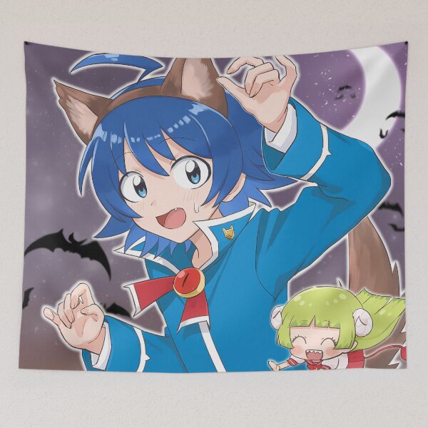 Item preview, Iruma Suzuki Iruma Kun Halloween Cat Ears Moon Night designed and sold by TanglenRabbit.
