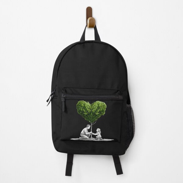 Item preview, Growing Love – Family Tree Heart Illustration | Father Daughter Love & Nature Art designed and sold by Soulprint Art.