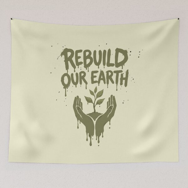 Item preview, Rebuild Our Earth designed and sold by Gkinoki.