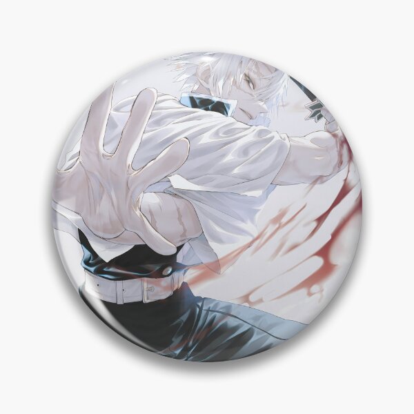 Item preview, Sanemi Shinazugawa Demon Slayer White Glow Heroic Motion designed and sold by TanglenRabbit.