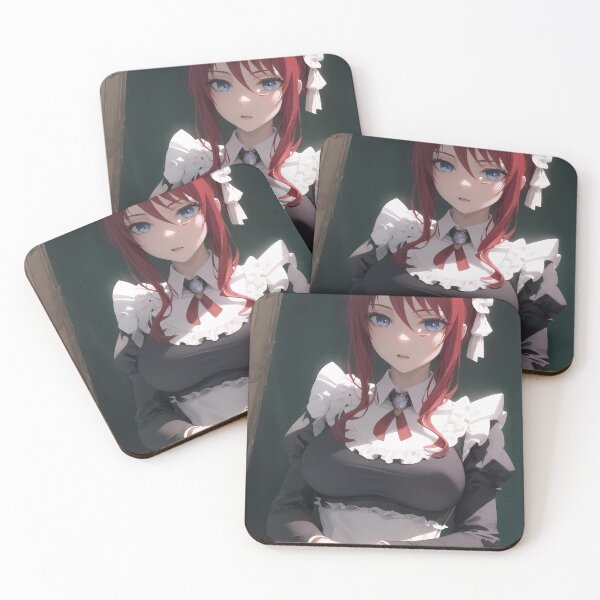 Item preview, Tilty Claret Portrait Maid Tenten Kakumei Anime Girl designed and sold by TanglenRabbit.