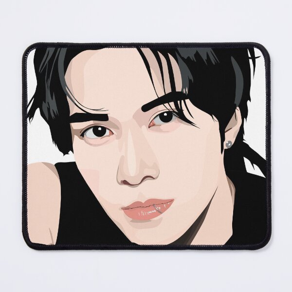 Item preview, Hendery WayV in a stunning digital art vector portrait designed and sold by Aome22.