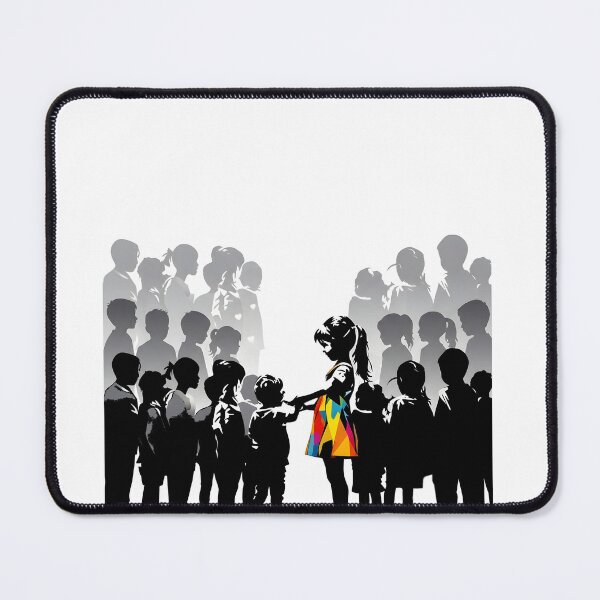 Item preview, Stand Out From The Crowd T-Shirt – Be Different, Be You, Anti-Bullying & Self-Expression Graphic  designed and sold by Soulprint Art.