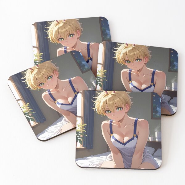 Item preview, Vamola Dandadan Anime Girl Waifu Night Serenity designed and sold by TanglenRabbit.