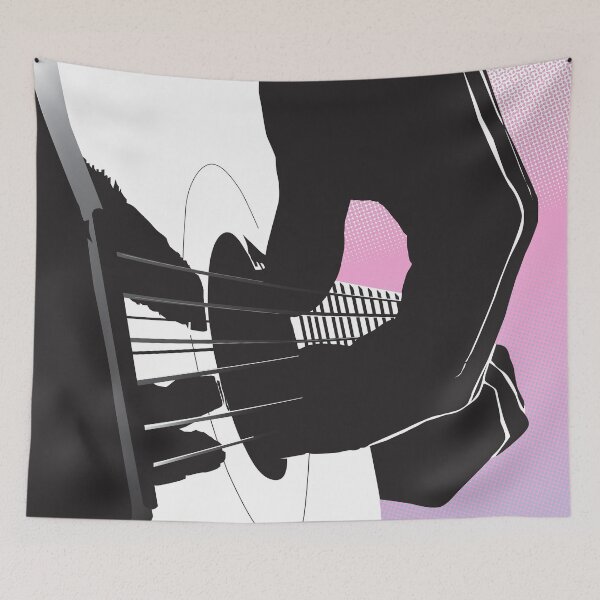 Aperçu de l'œuvre Guitariste créée et vendue par ASKEW GRAPHICS.