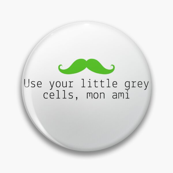 Item preview, Use your little grey cells designed and sold by Fantasy2Reality.
