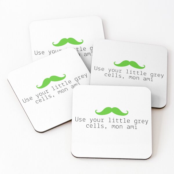 Item preview, Use your little grey cells designed and sold by Fantasy2Reality.