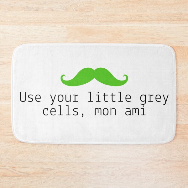 Item preview, Use your little grey cells designed and sold by Fantasy2Reality.