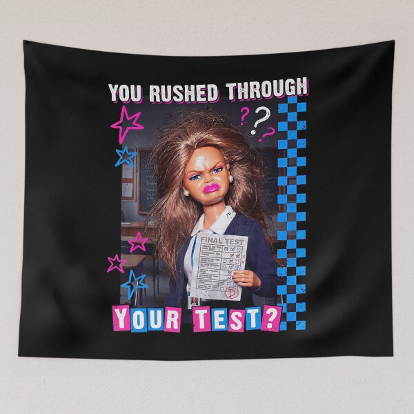 Item preview, You Rushed Through Your Test Funny Test'S Day Teacher Meme designed and sold by Marjan Lotffy.