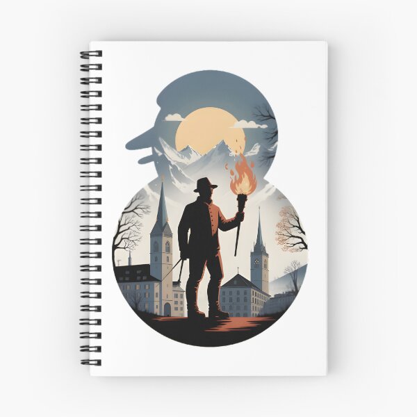 Item preview, Swiss Sechseläuten Böögg Snowman Silhouette Art designed and sold by designscreators.