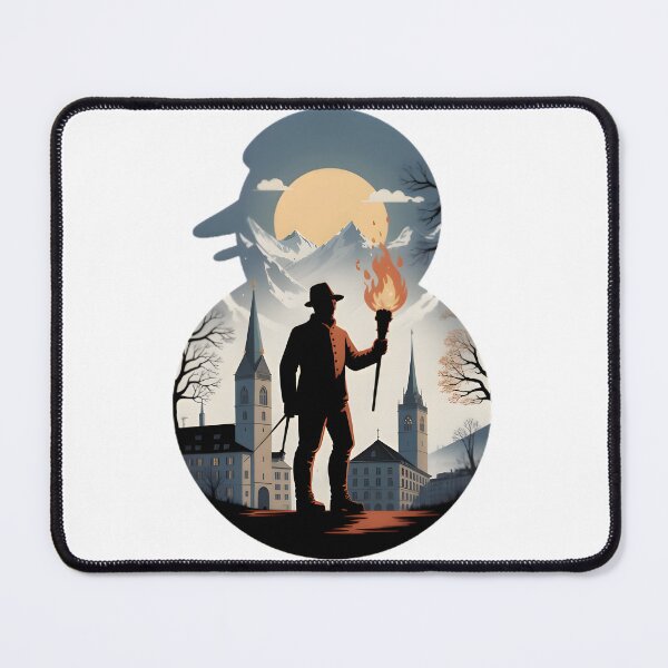 Item preview, Swiss Sechseläuten Böögg Snowman Silhouette Art designed and sold by designscreators.