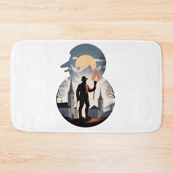 Item preview, Swiss Sechseläuten Böögg Snowman Silhouette Art designed and sold by designscreators.