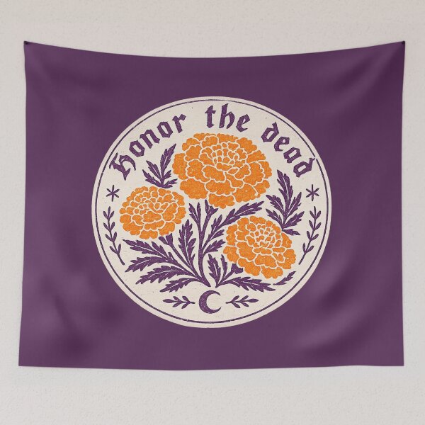 Item preview, Honor the Dead – Marigold & Moon Folk Art designed and sold by Jennifer Chiera.
