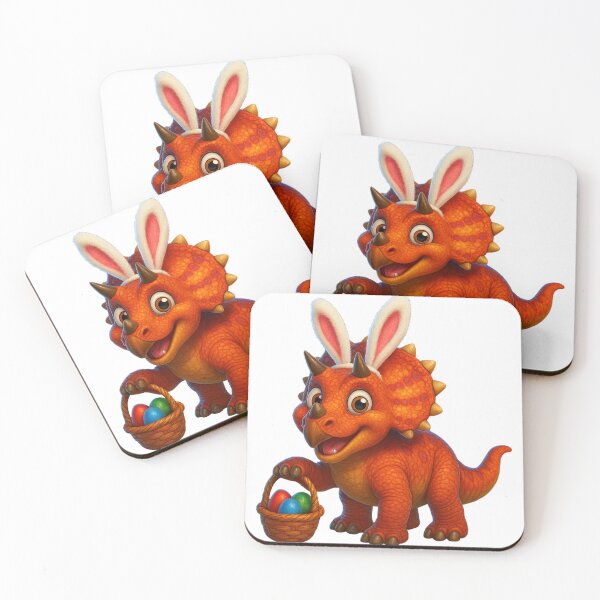 Item preview, Easter Ceratopsian designed and sold by Sillytoe.
