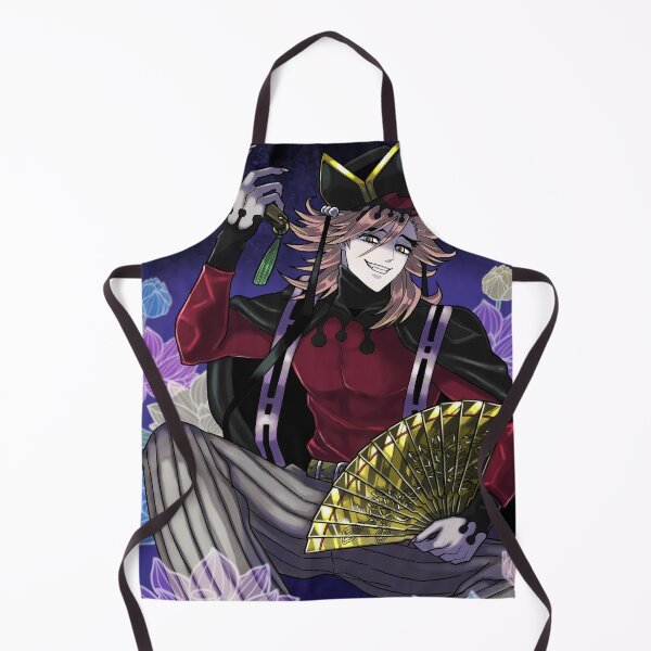 Item preview, Douma Demon Slayer Lotus Night Fan Pose designed and sold by TanglenRabbit.