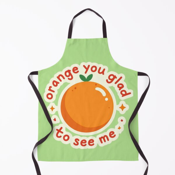 Item preview, Orange You Glad to See Me Cute Fruit Pun Design – Funny Orange Aesthetic designed and sold by TheStephanieRome.