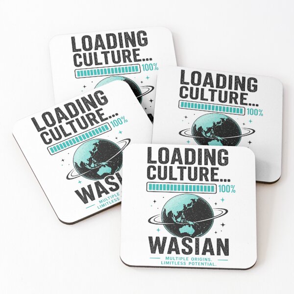 Item preview, Wasian Loading Culture Retro Gamer Style Design for Mixed Heritage Gen Z designed and sold by RickE.