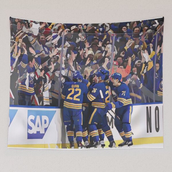Item preview, Mattias Samuelsson GO AHEAD GOAL - Buffalo Sabres vs. Boston Bruins Playoffs Game 1 designed and sold by JJM1412.