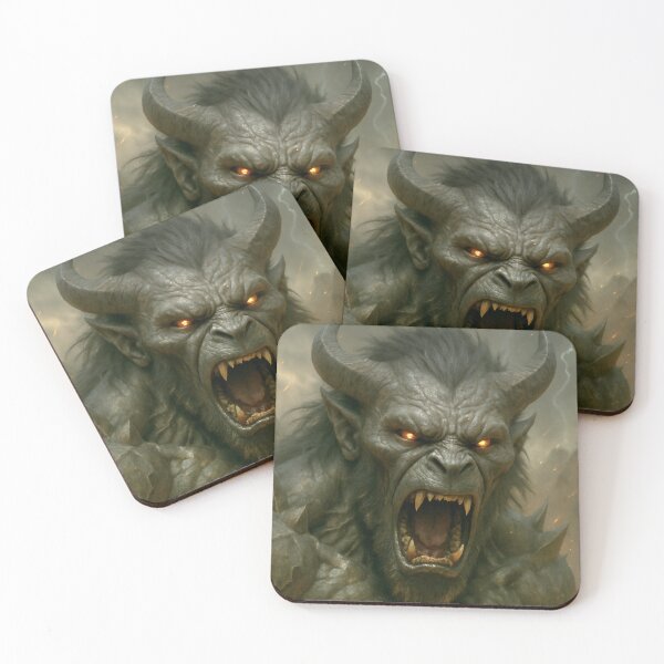 Item preview, Face of a Monster designed and sold by fantasyai3.
