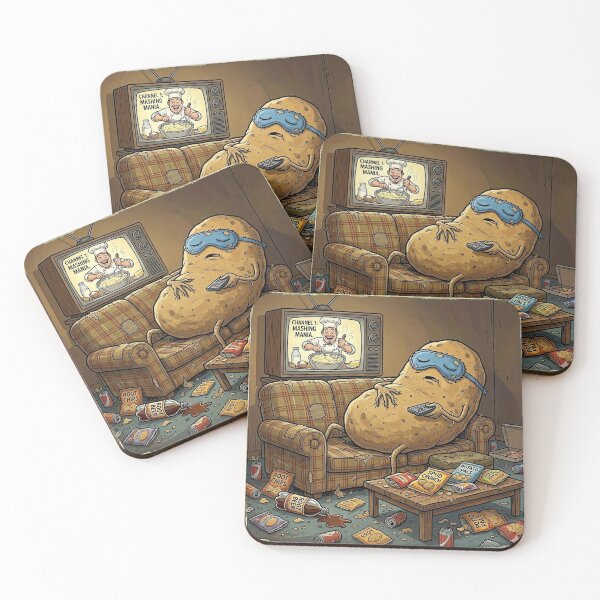 Item preview, Couch Potato designed and sold by S U R F I N G o n M A R S.