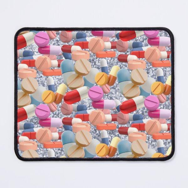 Item preview, pills pills pills_silver glitter designed and sold by quinnhopp.
