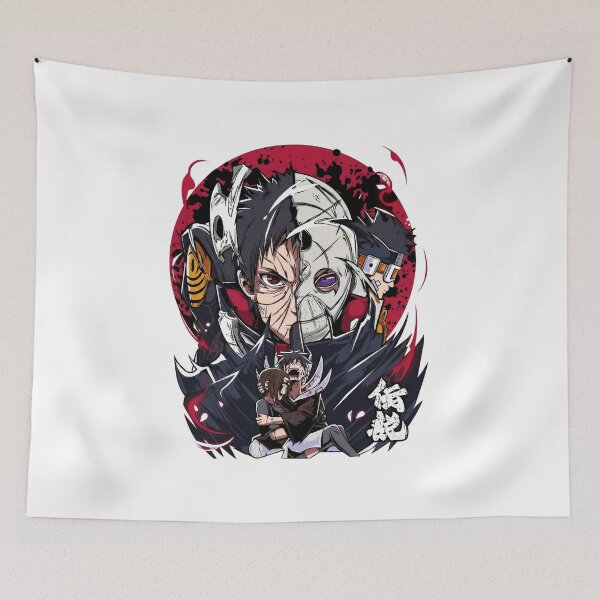 Item preview, Obito Uchiha Masked Dual Persona Art designed and sold by Fashvora.
