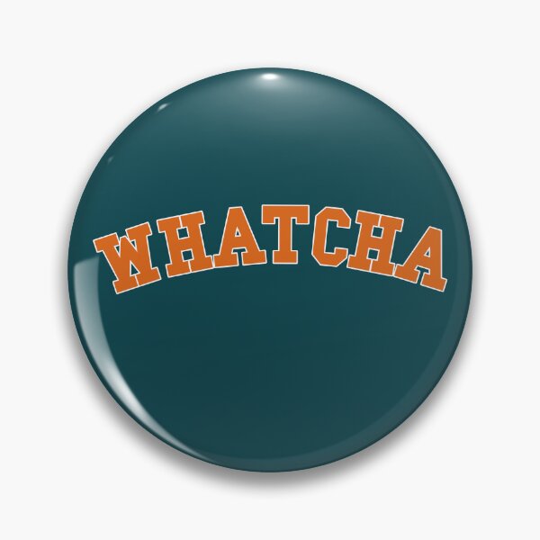 Item preview, Whatcha Slang Orange Curved Typography designed and sold by NosandEdgy.
