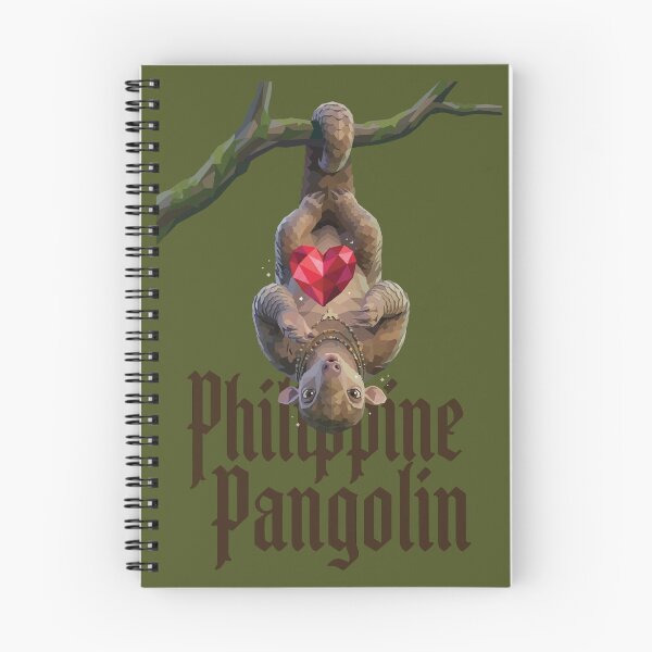 Item preview, Philippine Pangolin - Flying Kiss designed and sold by Tee-se Me More.