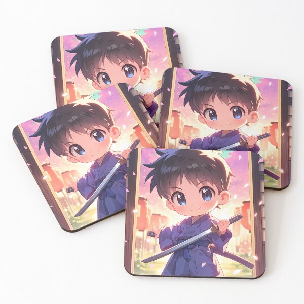 Item preview, Shinji Ikari Neon Genesis Evangelion Chibi Spring Lanterns designed and sold by TanglenRabbit.