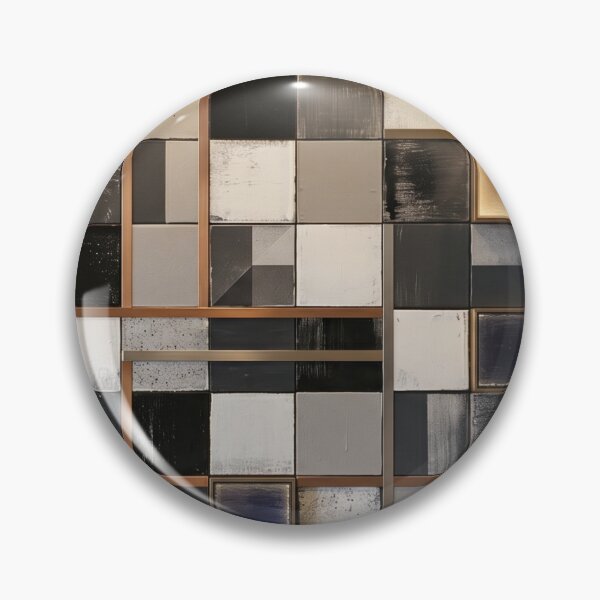 Item preview, Modern Abstract Art Geometric Mosaic Pattern designed and sold by Digital Duniyah.