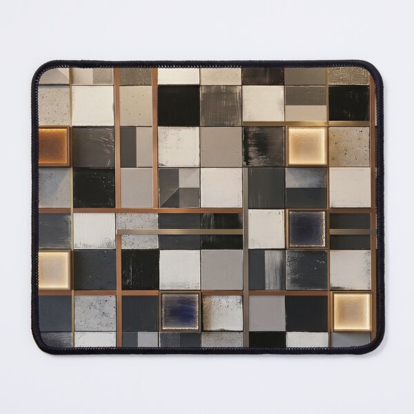 Item preview, Modern Abstract Art Geometric Mosaic Pattern designed and sold by Digital Duniyah.