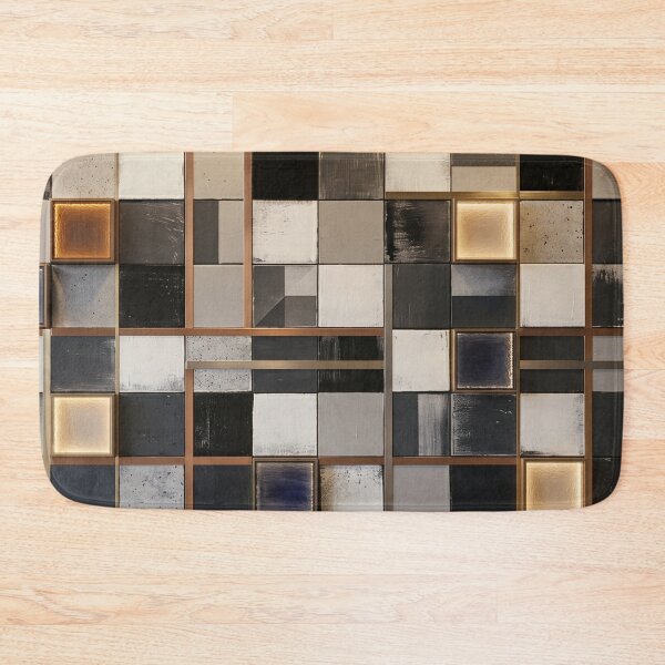 Item preview, Modern Abstract Art Geometric Mosaic Pattern designed and sold by Digital Duniyah.
