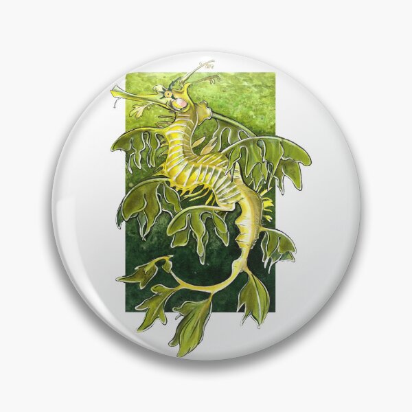 Item preview, Sea Dragon - Watercolor Painting designed and sold by The Art of Victoria Pfeiffer.