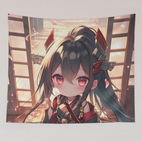 Item preview, Taihou Azur Lane Shrine Gate Chibi Sunset Glow designed and sold by TanglenRabbit.