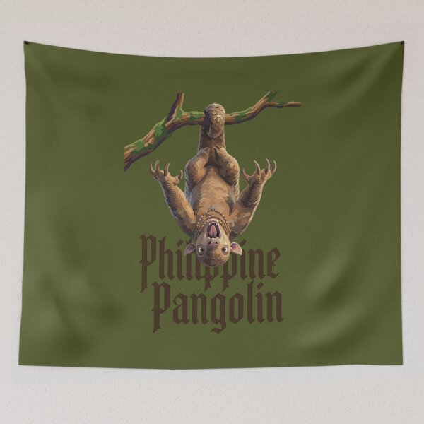 Item preview, Philippine Pangolin - Screaming designed and sold by Tee-se Me More.