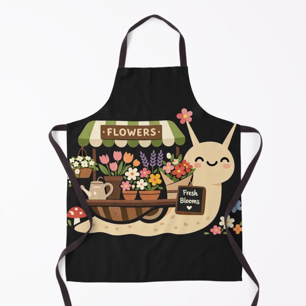 Item preview, Fresh Blooms Snail Flower Market Shop designed and sold by Owcomm.
