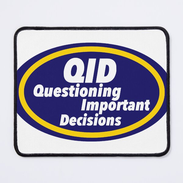 Item preview, Nurse Humor: QID Print Novelty designed and sold by PSST-Design.