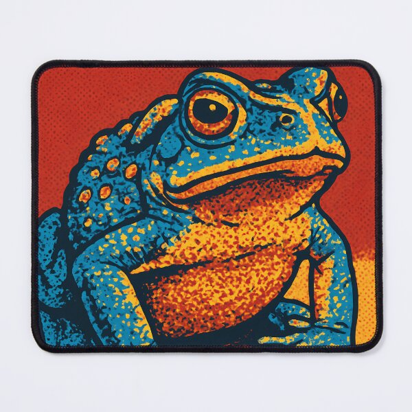 Item preview, Retro Pop Art Toad | Vibrant Amphibian Illustration | Bold Whimsical Nature Aesthetic DesignRetro Pop Art Toad | Vibrant Amphibian Illustration | Bold Whimsical Nature Aesthetic Design designed and sold by PaintedPixels01.