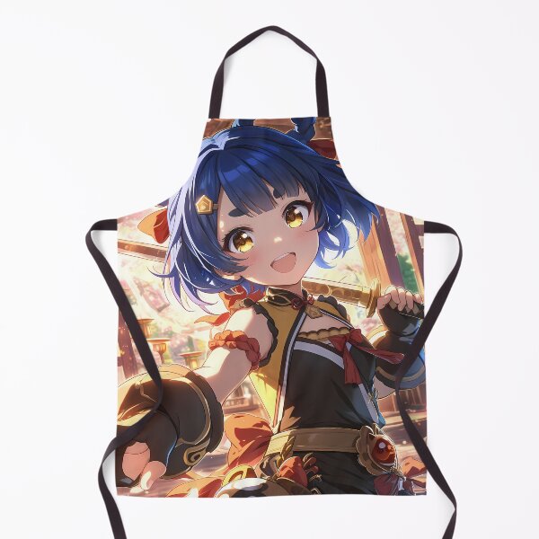 Item preview, Xiangling Genshin Impact Chibi Sakura Festival Lantern Glow designed and sold by TanglenRabbit.