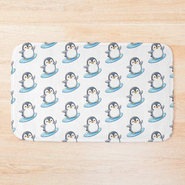 Item preview, Penguin Surfing designed and sold by BrunoLinuxArt.