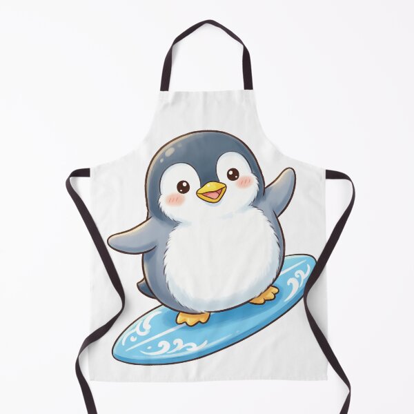 Item preview, Penguin Surfing designed and sold by BrunoLinuxArt.
