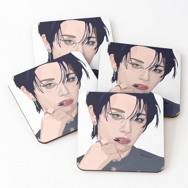 Item preview, Haru Xlov in a stunning digital art vector portrait designed and sold by Aome22.