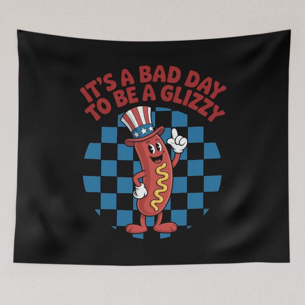 Item preview, 4th of July Hotdog Funny designed and sold by ThomasanHunter.