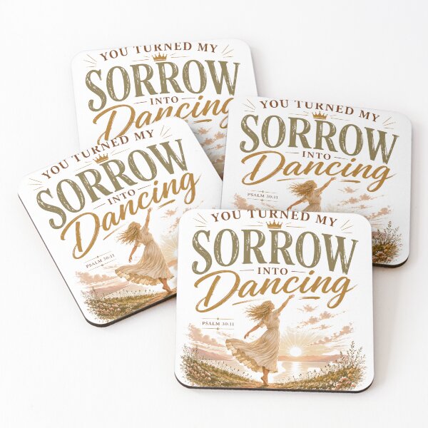 Item preview, You Turned My Sorrow Into Dancing – Psalm 30:11 Christian Shirt designed and sold by Dexters Inspiring Creations.