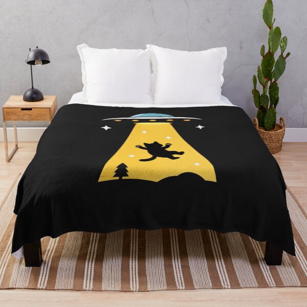 Item preview, The Cat Is Out Of This World Alien Abduction designed and sold by Owcomm.
