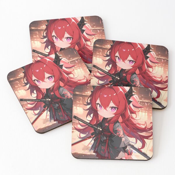 Item preview, Surtr Arknights Prelude To Dawn Chibi Kimono Sakura Glow designed and sold by TanglenRabbit.