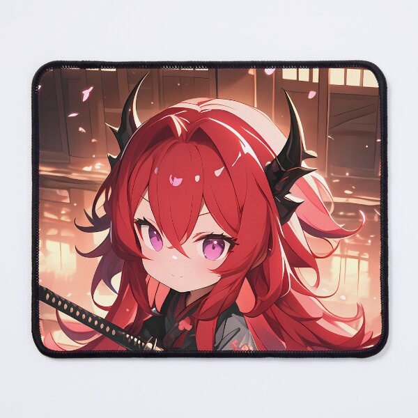 Item preview, Surtr Arknights Prelude To Dawn Chibi Kimono Sakura Glow designed and sold by TanglenRabbit.